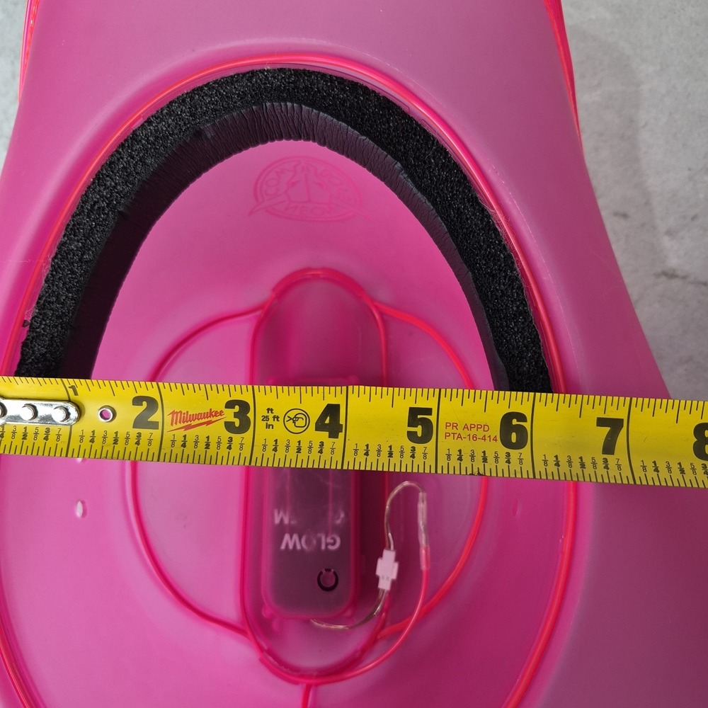 Neon Cowboys Pink LED Cowboy Patry Hat, Bachelorette, Bachelor, Light Up Hat - Picture 12 of 16